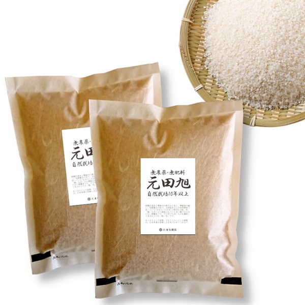 米太郎　自然農法米 朝日(旭一号)　種籾3kg 熊本県産 95_varmotodaasahi2kg_h_M.jpg