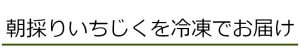 朝採りのいちじくを冷凍でお届けします
